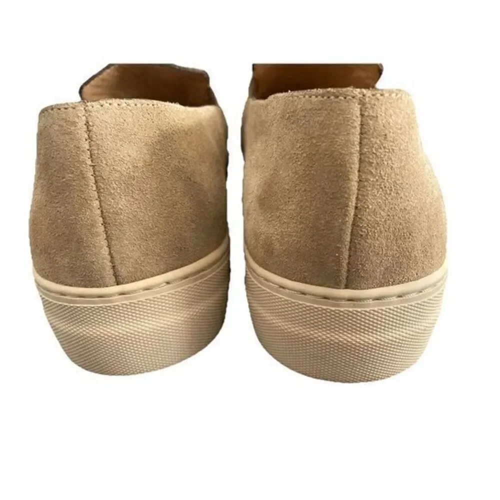 Frame Suede Slip On Shoes Tan Le Ren‎ Sz 39 US 9 Platform